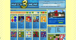Desktop Screenshot of match3online.com